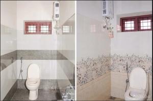 Koupelna v ubytování DOMUSS HomeStay