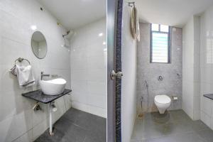 Koupelna v ubytování FabHotel Gargi Inn - Near Balewadi Stadium