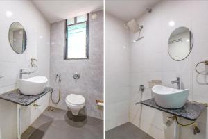 Koupelna v ubytování FabHotel Gargi Inn - Near Balewadi Stadium