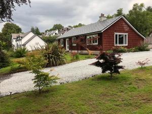 Zahrada ubytování Cedar Lodge