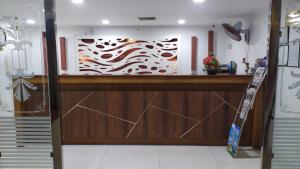Lobbyen eller receptionen på hotel bessota international