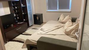 Postel nebo postele na pokoji v ubytování Apartament Milan