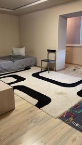 Кровать или кровати в номере Apartament Milan