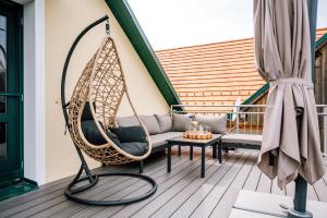 Posedenie v ubytovaní Landhaus dasThomas