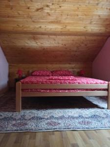 En eller flere senge i et værelse på Etno Avlija Srebrno jezero