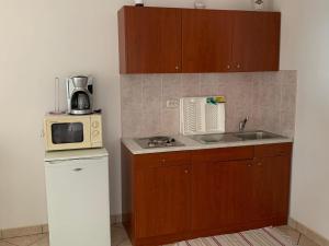 Kuchyňa alebo kuchynka v ubytovaní Sobe i Apartmani TIL + 6 fotografií