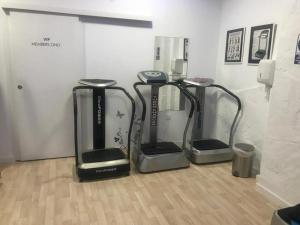Fitness centrum a/nebo fitness zařízení v ubytování ViNALUX
