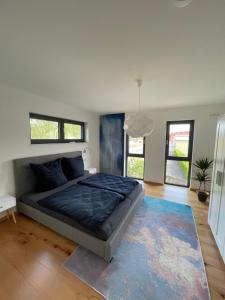 Postel nebo postele na pokoji v ubytování Ferienwohnung Erika