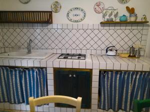 Kuchyň nebo kuchyňský kout v ubytování Sa Mannalissa casa vacanza + 15 fotografií