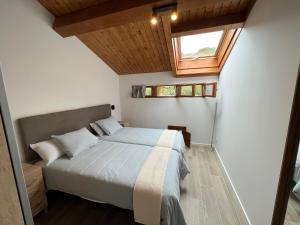 Postel nebo postele na pokoji v ubytování Palacio de Cambre