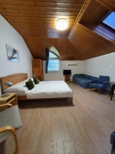 Postel nebo postele na pokoji v ubytování Arizona apartman