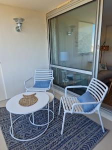 Balkón alebo terasa v ubytovaní La Terrasse sur le port - La Rochelle