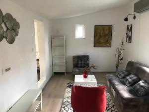 Prostor za sedenje u objektu Apartments OldTown