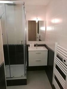 Kúpeľňa v ubytovaní appartement 4personnes à saint lary soulan + 8 fotografií