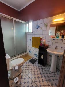 Bathroom sa Appartement meublé au centre ville Yaoundé au Carrefour Vallee Nlongkak