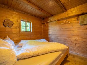Posteľ alebo postele v izbe v ubytovaní EAGGA-Niederleger Alm