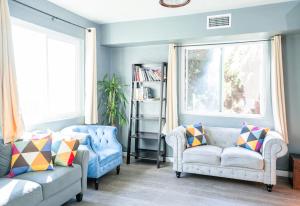 Χώρος καθιστικού στο California Dreams Hostel - Ocean Beach +86 φωτογραφίες
