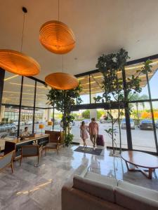 Posezení v ubytování Hive Cancun by G Hotels