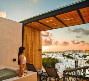 Balkón nebo terasa v ubytování Hive Cancun by G Hotels