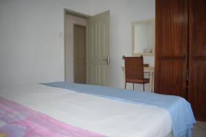 Postel nebo postele na pokoji v ubytování Marmara Kite Appartment