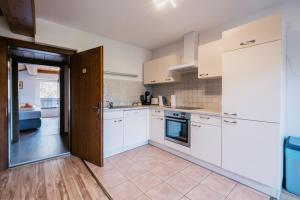Küche/Küchenzeile in der Unterkunft Kaiser Apartments