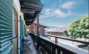 Ein Balkon oder eine Terrasse in der Unterkunft Kaiser Apartments
