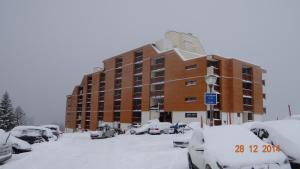Appartement Edelweiss Chamrousse vue sur Recoin La Croix de Chamrousse Grenoble v zimě