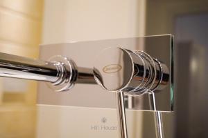 a close up of a refrigerator with a bottle of wine at La Dimora del Colle in Fasano