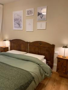 Postel nebo postele na pokoji v ubytování B&B Dolomiti