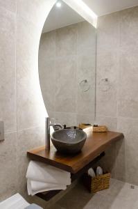 Kúpeľňa v ubytovaní Leone suites