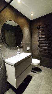 Ένα μπάνιο στο Dabintos Apartament Druskininkai +15 φωτογραφίες