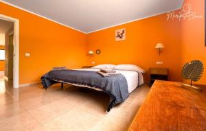 Ein Bett oder Betten in einem Zimmer der Unterkunft B-Rent Mariposa Private Garden
