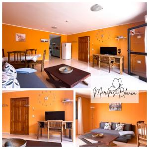 Ein Bett oder Betten in einem Zimmer der Unterkunft B-Rent Mariposa Private Garden