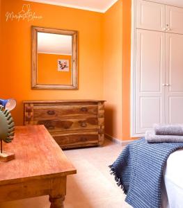 Ein Bett oder Betten in einem Zimmer der Unterkunft B-Rent Mariposa Private Garden