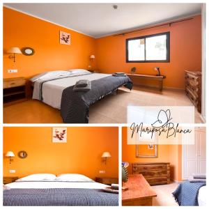Ein Bett oder Betten in einem Zimmer der Unterkunft B-Rent Mariposa Private Garden