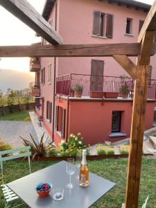 Balkón nebo terasa v ubytování Il Mallo Verde - Lake Como B&B