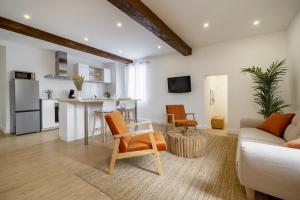 Küche/Küchenzeile in der Unterkunft Magnifique appartement plein centre, calme, Netflix
