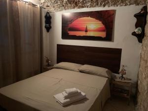 Postel nebo postele na pokoji v ubytování Casa Ciccio