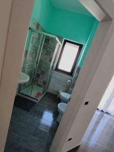 Koupelna v ubytování B&B Aurora