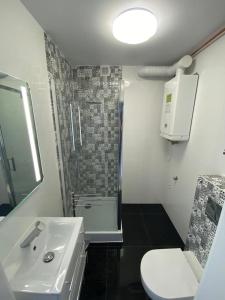 Koupelna v ubytování Apartament Baltic Korona B20