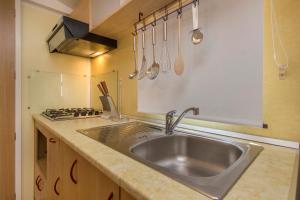 Kuchyň nebo kuchyňský kout v ubytování Guest house Punta