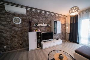 Televízia a/alebo spoločenská miestnosť v ubytovaní Villa Magdalena, Biograd na Moru