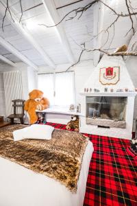 Posteľ alebo postele v izbe v ubytovaní Country House La Bursch