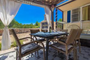 Balkón nebo terasa v ubytování Guest house Punta