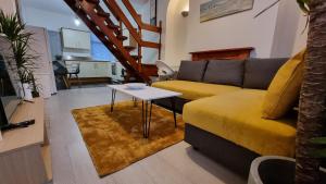 A seating area at Cheerful 2 Bedroom home in Stoke on Trent