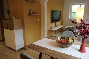 Kuchyňa alebo kuchynka v ubytovaní Ferienhaus Kühlwein