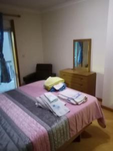 Uma cama ou camas num quarto em Bragança Home For Working, Tourists, Erasmus Students, Digital Nomads
