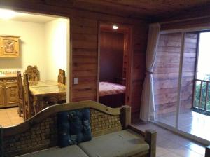 Posezení v ubytování Cabanas El Cerrito