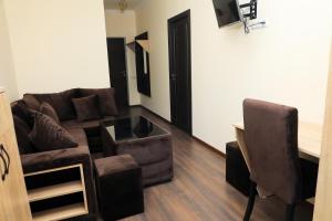 Istumisnurk majutusasutuses Aragast Hotel & Brewery