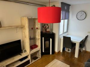 Telewizja i/lub zestaw kina domowego w obiekcie Residencia Vista Alegre